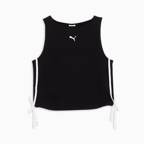 ウィメンズ T7 モダン ディライト リラックス タンクトップ, PUMA Black, extralarge-JPN