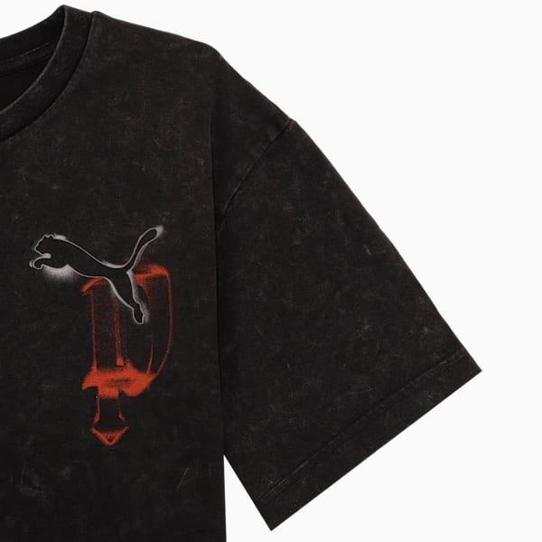 ユニセックス グラフィックス パンク 半袖 Tシャツ, PUMA Black, extralarge-JPN