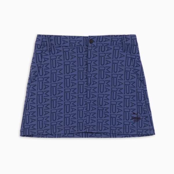 ウィメンズ ゴルフ FOG ジャガード AOP スカート, Deep Navy, extralarge-JPN
