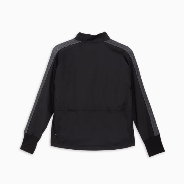 ウィメンズ ゴルフ PF テック ライン ウィンド ブロック フルジップ ジャケット, PUMA Black, extralarge-JPN