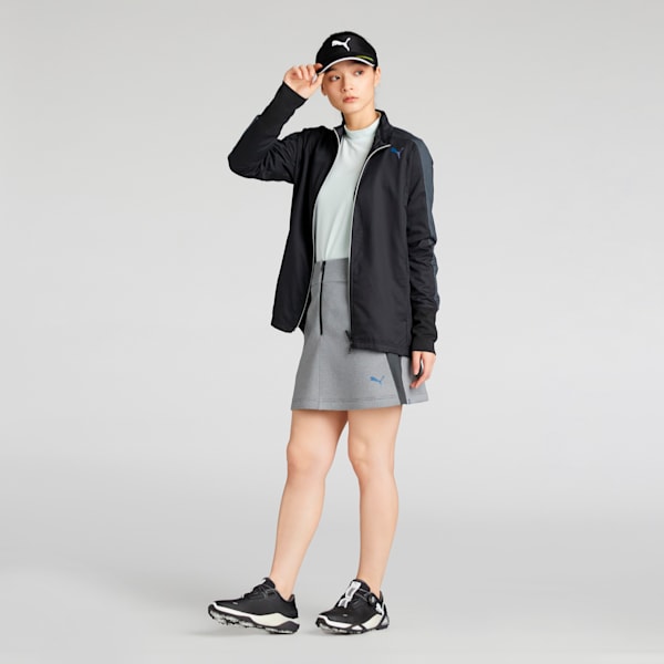 ウィメンズ ゴルフ PF テック ライン ウィンド ブロック フルジップ ジャケット, PUMA Black, extralarge-JPN