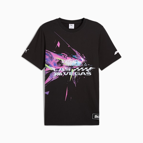 F1® Las Vegas Tee Unisex, PUMA Black, extralarge