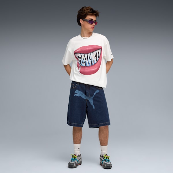 A$AP ROCKY x PUMA Flacko Smile Tee Men, PUMA White, extralarge
