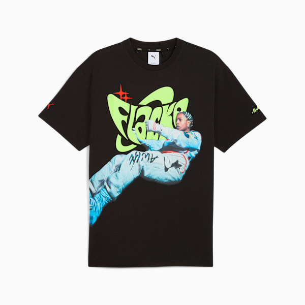 Camiseta Flacko Drive de A$AP ROCKY x PUMA para hombre, PUMA Black, extralarge
