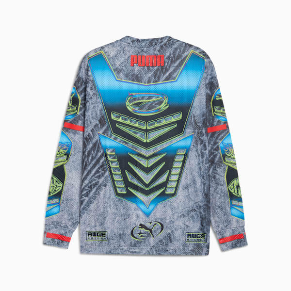 A$AP ROCKY x PUMA Moto Armor Long Sleeve Tee Unisex, PUMA White, extralarge
