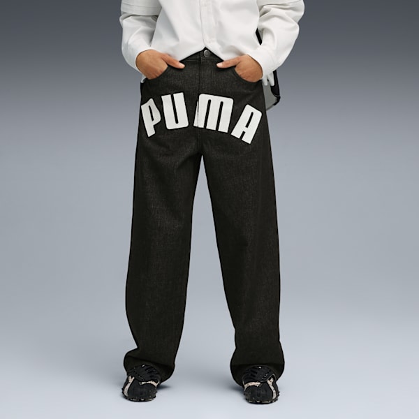 Pantalon en denim imprimé A$AP ROCKY x PUMA pour hommes, PUMA Black-Denim, extralarge