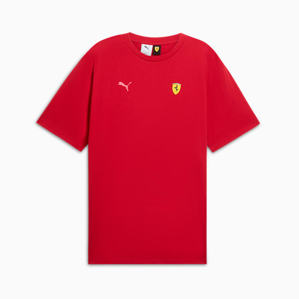 Scuderia Ferrari Miami Limited Edition Graphic Tee Men, Dark Crimson, extralarge