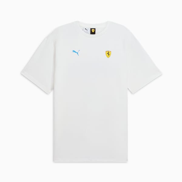 Scuderia Ferrari Miami Limited Edition Graphic Tee Men, PUMA White, extralarge