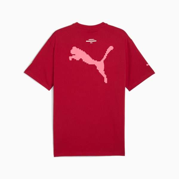 Scuderia Ferrari Miami Limited Edition Graphic Tee Men, Dark Crimson, extralarge