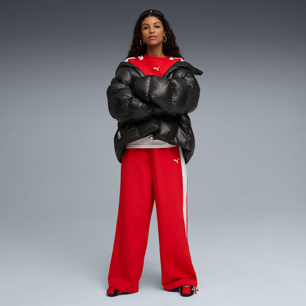 T7 Over-Oversized Crew Women, For All Time Red, extralarge