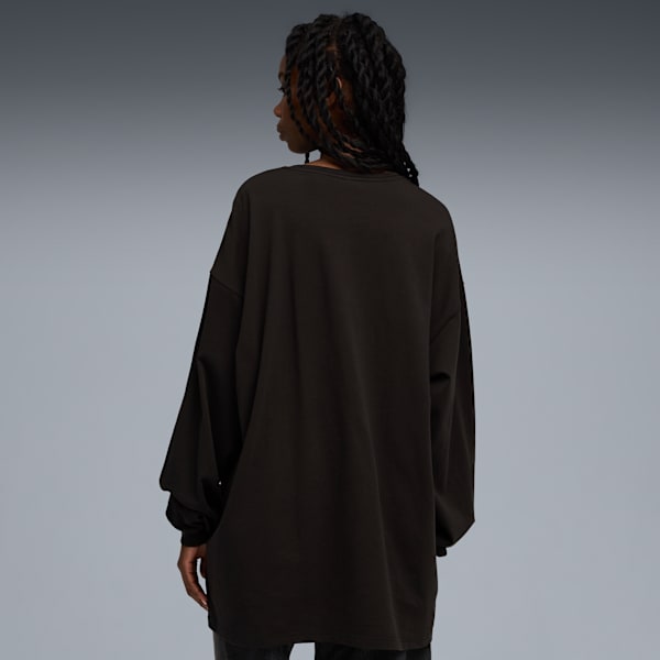 FENTY x PUMA x SMURFS Long Sleeve Tee Unisex, PUMA Black, extralarge