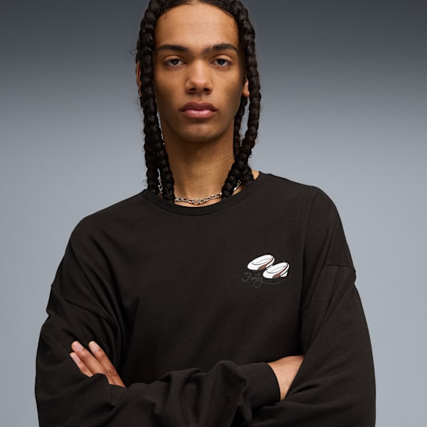 FENTY x PUMA x SMURFS Long Sleeve Tee Unisex, PUMA Black, extralarge