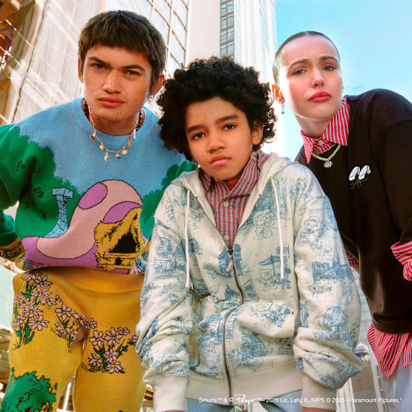 FENTY X SMURFS Knit Crew Unisex, Day Dream, extralarge