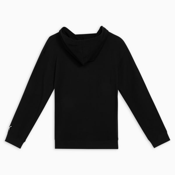 SUPER PUMA Kids' Relaxed Fit Graphic Hoodie, PUMA Black, extralarge-IND