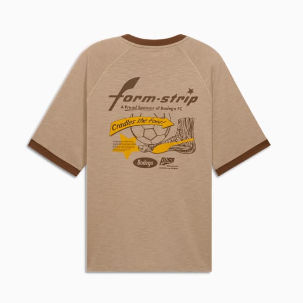 PUMA x BODEGA Men's Ringer Tee, Ice Coffee, extralarge