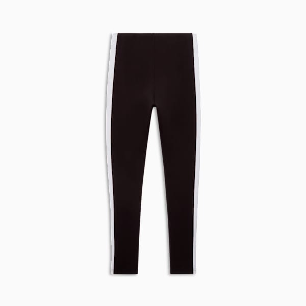 Legging à fermeture éclair T7 Femme, PUMA Black-PUMA White, extralarge