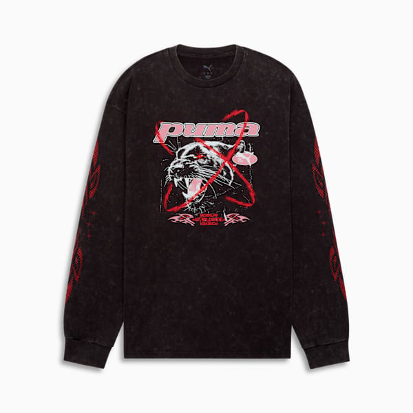 PUMATECH-X Wash Oversized LS Women, PUMA Black, extralarge