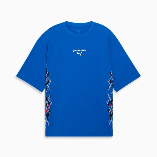 PUMATECH-X Boxy Tee Men, Mountain Blue, extralarge