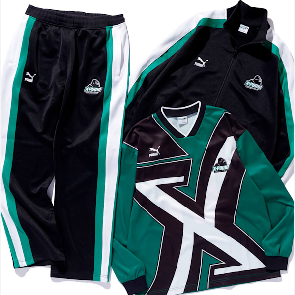 ユニセックス PUMA x XLARGE T7 トラックジャケット, PUMA Black, extralarge-JPN