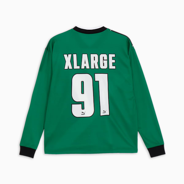 ユニセックス PUMA x XLARGE T7 フットボール シャツ, Archive Green, extralarge-JPN