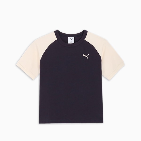 ウィメンズ ワードローブ ESS＋ 半袖 Tシャツ, New Navy, extralarge-JPN