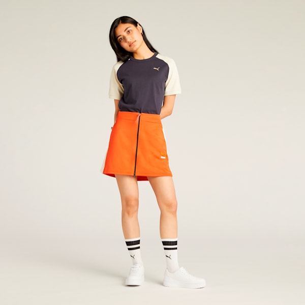 ウィメンズ ワードローブ ESS＋ 半袖 Tシャツ, New Navy, extralarge-JPN