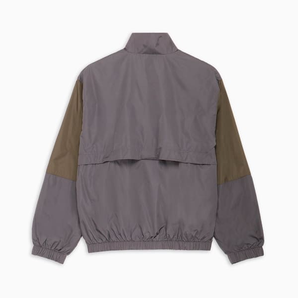 メンズ ワードローブ ESS＋ ウーブン ジャケット, Flat Medium Gray, extralarge-JPN