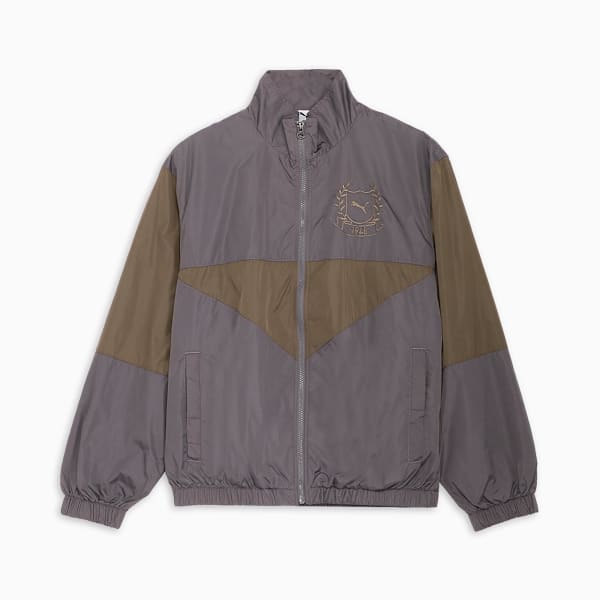 メンズ ワードローブ ESS＋ ウーブン ジャケット, Flat Medium Gray, extralarge-JPN
