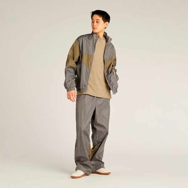 メンズ ワードローブ ESS＋ ウーブン ジャケット, Flat Medium Gray, extralarge-JPN