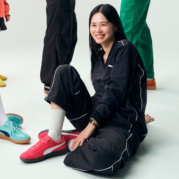 ユニセックス ワードローブ ESS＋ フットボール パイピング 長袖 シャツ, PUMA Black, extralarge-JPN