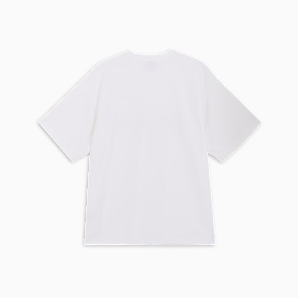 メンズ ワードローブ ESS＋ グラフィック 半袖 Tシャツ, PUMA White, extralarge-JPN