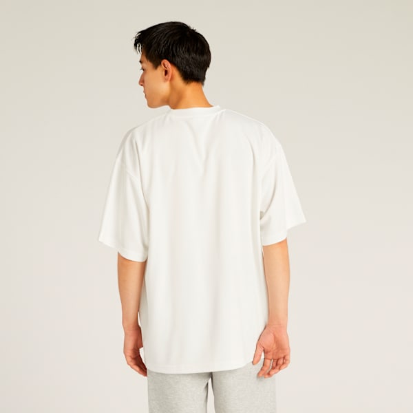 メンズ ワードローブ ESS＋ グラフィック 半袖 Tシャツ, PUMA White, extralarge-JPN
