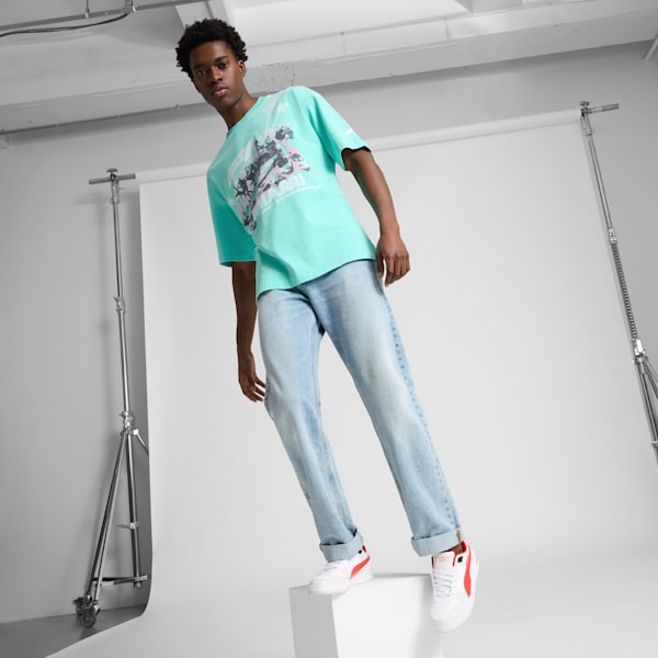 F1® Miami Pitstop Men's Graphic Tee, Aquatic, extralarge