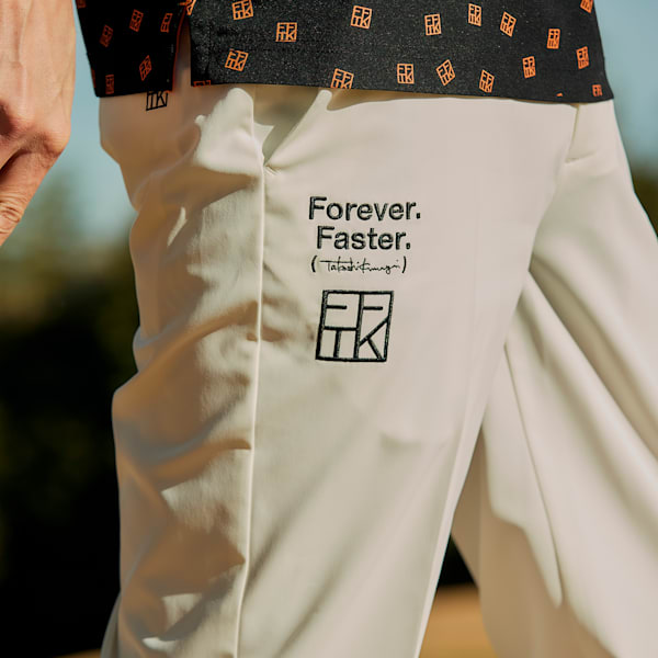 メンズ ゴルフ PUMA x FFTK アスリート パンツ, White Glow, extralarge-JPN