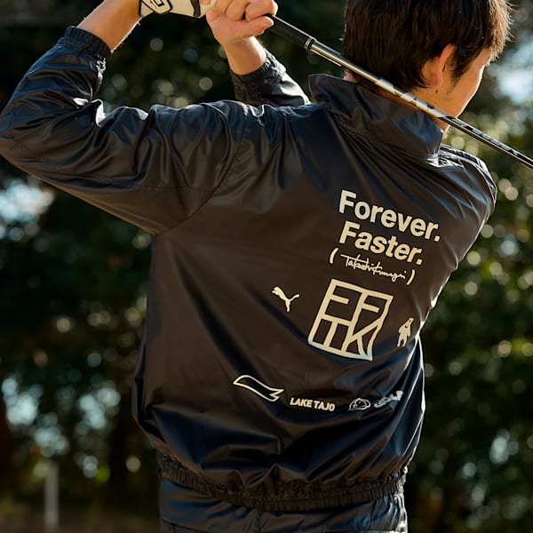 メンズ ゴルフ PUMA x FFTK トラック ジャケット, PUMA Black, extralarge-JPN