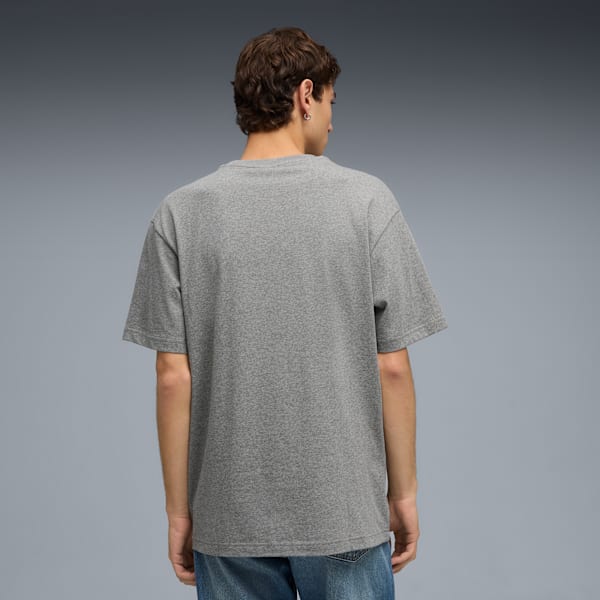 Essentials No. 1 Logo Men's Tee, Medium Gray Heather, extralarge