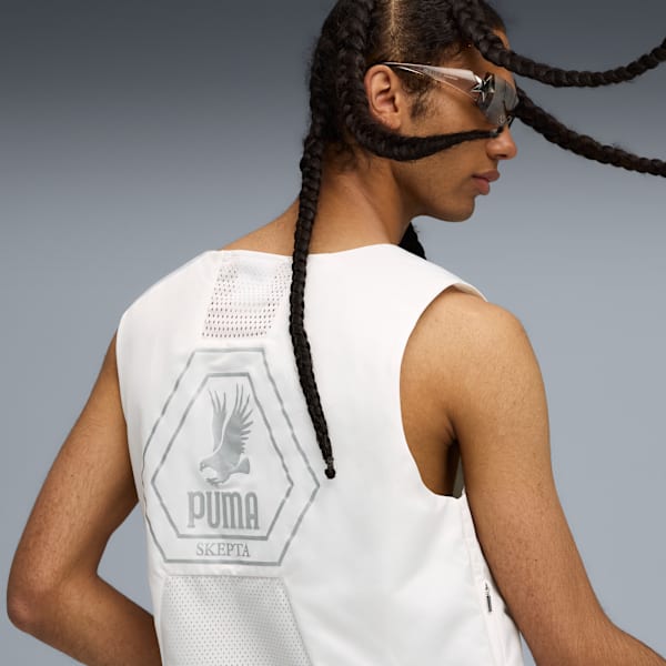 PUMA x SKEPTA Vest Men, PUMA White, extralarge