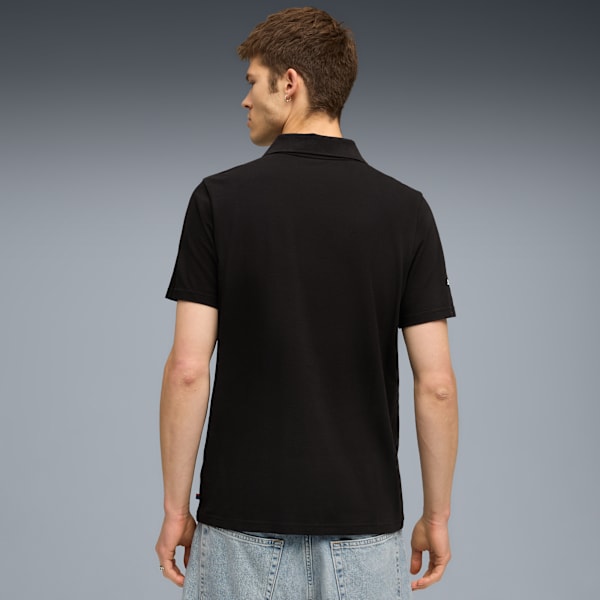 BMW M Motorsport Essentials Men's Polo, PUMA Black, extralarge-IND