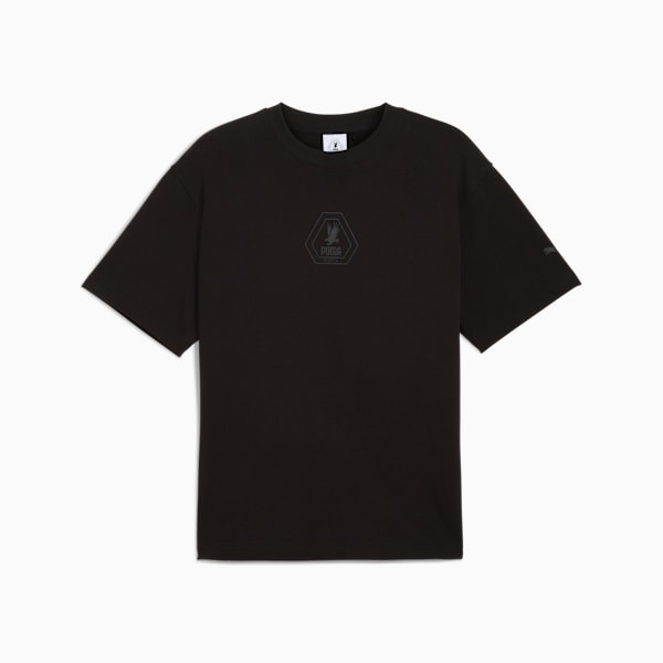 PUMA x SKEPTA Men's Relaxed Fit Cotton T-shirt, PUMA Black, extralarge-IND