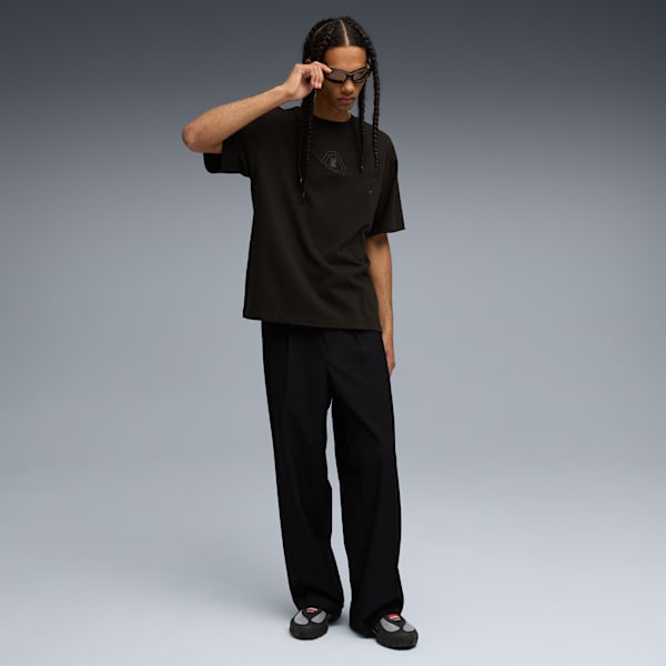 PUMA x SKEPTA Men's Relaxed Fit Cotton T-shirt, PUMA Black, extralarge-IND