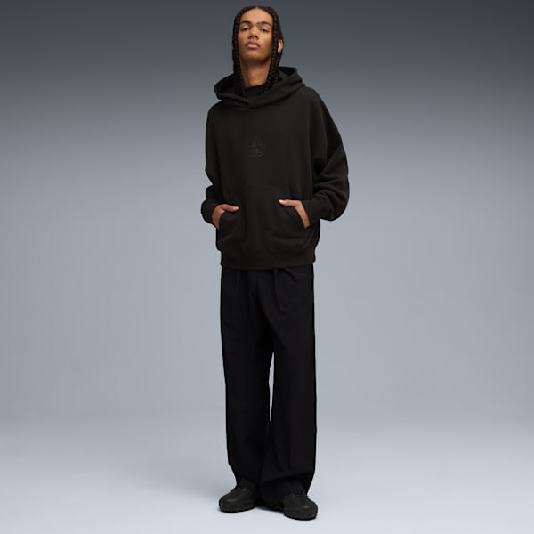 PUMA x SKEPTA Men's Relaxed Fit Hoodie, PUMA Black, extralarge-IND