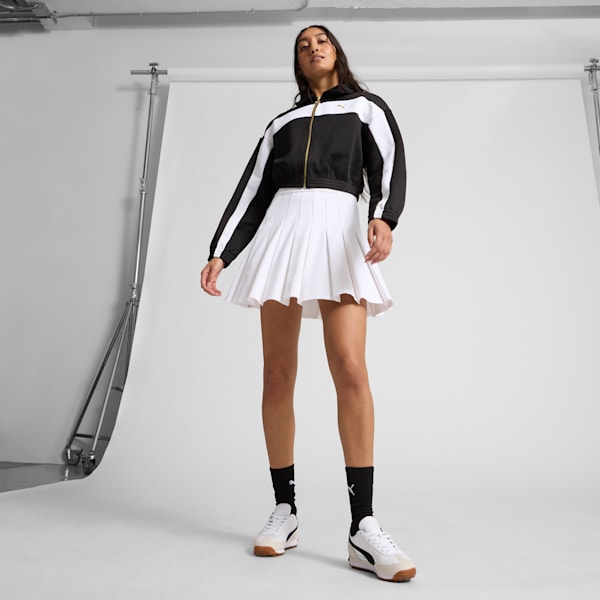 Chamarra corta holgada para mujer, PUMA Black, extralarge