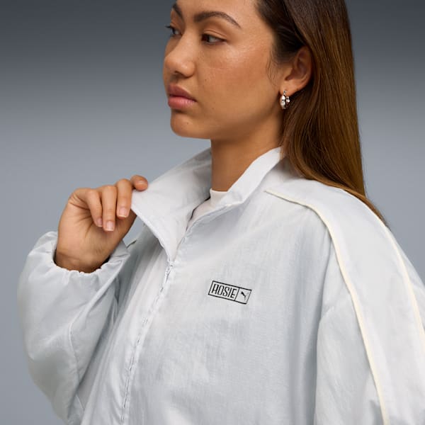 PUMA x ROSÉ T7 Track Jacket Women, Silver Mist, extralarge-GBR