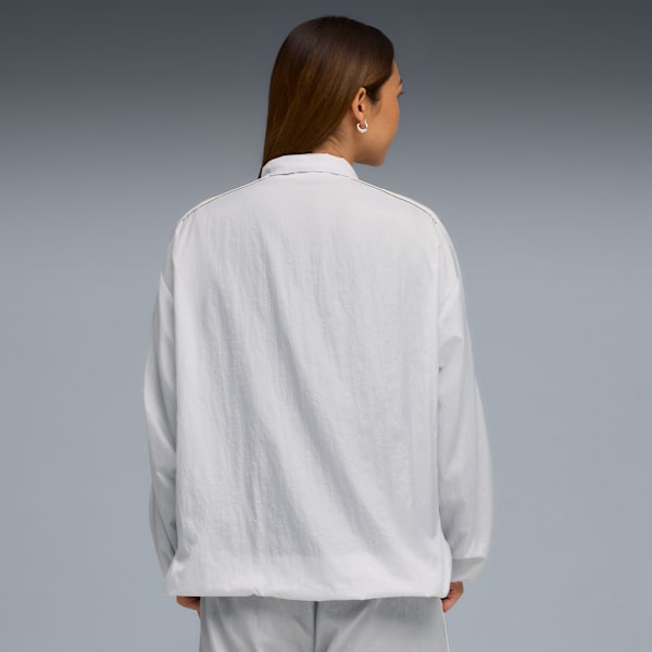 PUMA x ROSÉ T7 Track Jacket Women, Silver Mist, extralarge-GBR