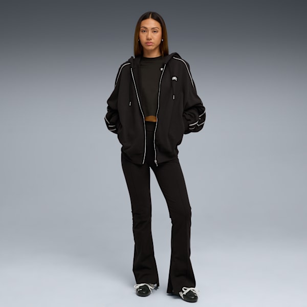 Chandail à capuchon PUMA x ROSÉ T7 Femme, PUMA Black, extralarge