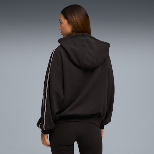 Chandail à capuchon PUMA x ROSÉ T7 Femme, PUMA Black, extralarge