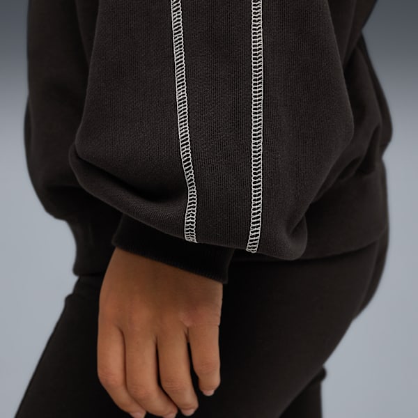 PUMA x ROSÉ Women's T7 Hoodie, PUMA Black, extralarge-IND