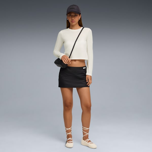 PUMA x ROSÉ Long Sleeve Tee Women, Warm White, extralarge