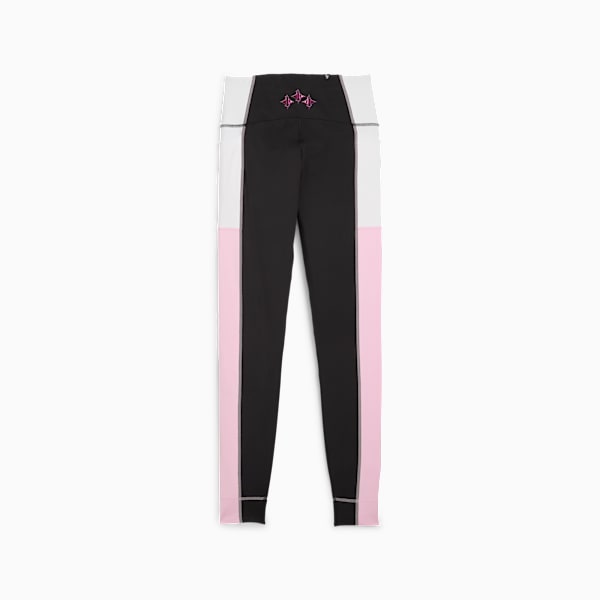 LaFrancé Pink Heem Women's Basketball Leggings, PUMA Black-Pale Pink, extralarge