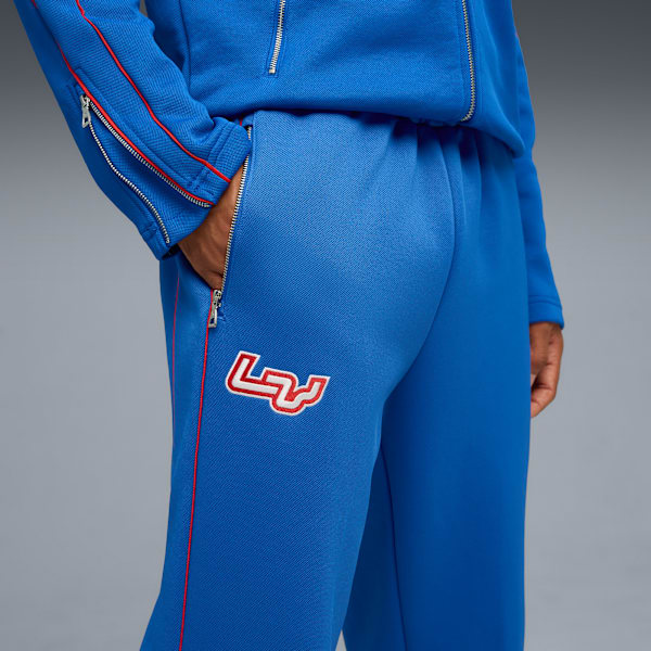T7 Las Vegas Men's Track Pants, Mountain Blue, extralarge
